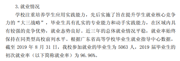 广州城市理工学院就业率及就业前景怎么样（来源2021-2022学年本科教学质量报告）