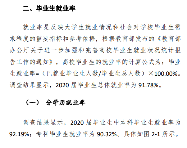 郑州工商学院就业率及就业前景怎么样（来源2021-2022学年本科教学质量报告）