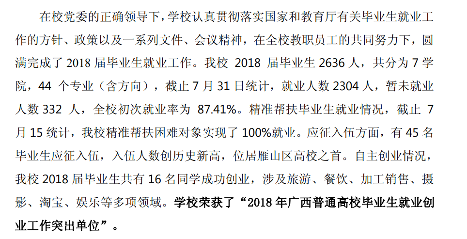桂林旅游学院就业率及就业前景怎么样（来源2022届就业质量报告）