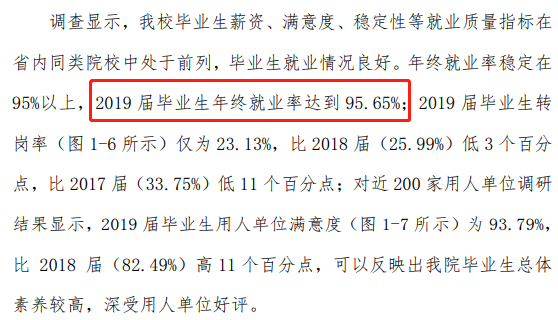 河南职业技术学院就业率及就业前景怎么样（来源2022届就业质量报告）