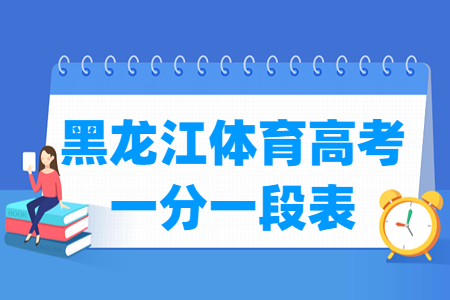 2023黑龙江体育高考一分一段表（理科+文科）