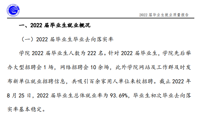 上海海事职业技术学院就业率及就业前景怎么样（来源2022届就业质量报告）