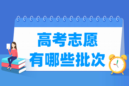 2023重庆高考志愿有哪些批次