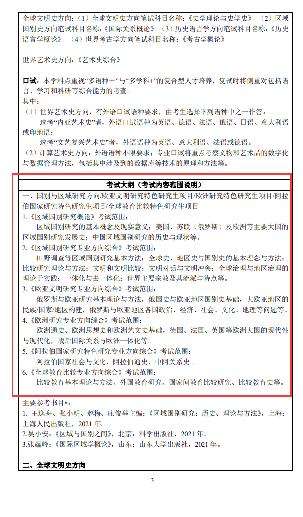 2024上海外国语大学考研大纲