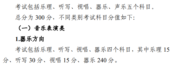 2024北京艺术统考科目有哪些_总分多少分