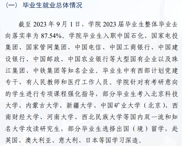 北京科技大学天津学院就业率及就业前景怎么样