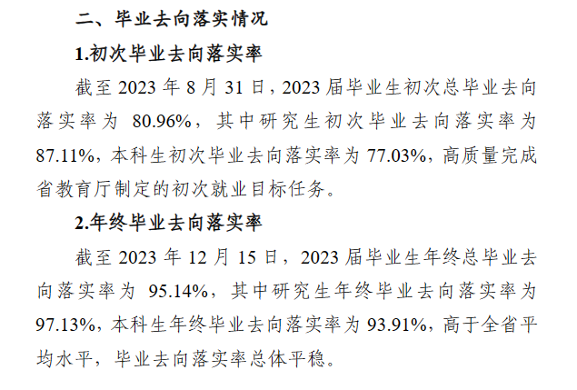 江苏大学就业率及就业前景怎么样