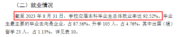 湖北经济学院法商学院就业率及就业前景怎么样