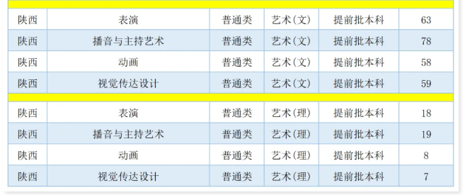 西安外国语大学艺术类专业有哪些？