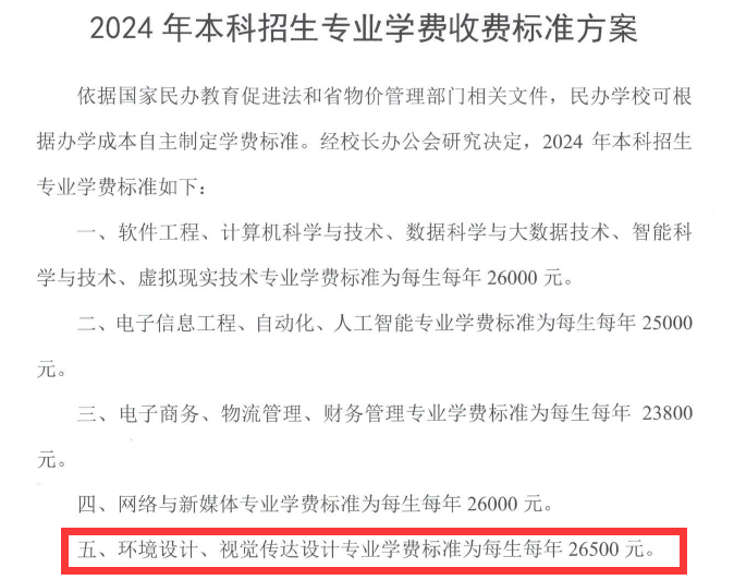 2024哈尔滨信息工程半岛在线注册艺术类学费多少钱一年-各专业收费标准