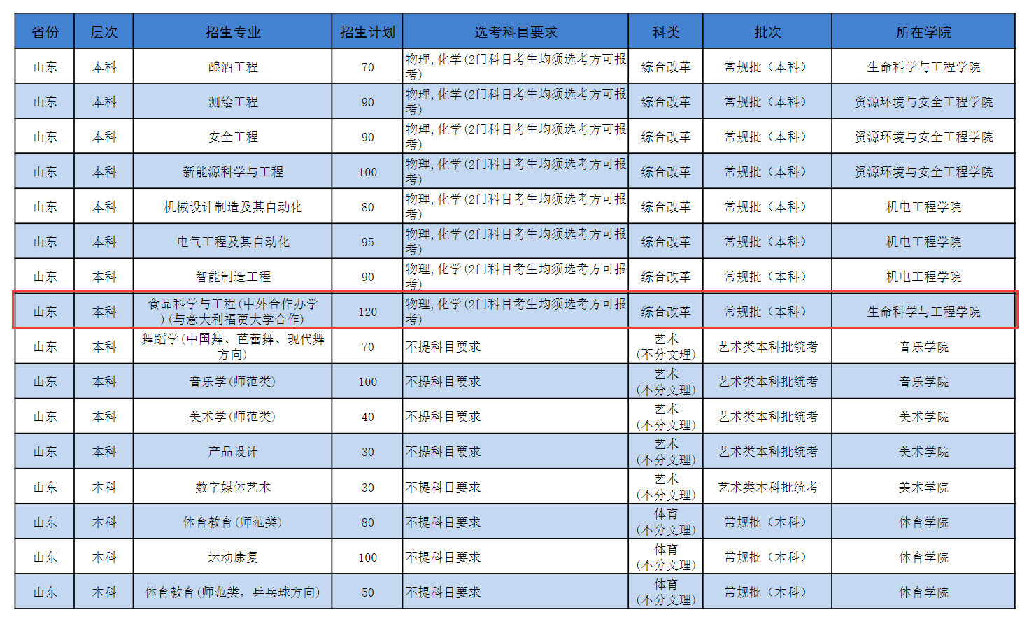 2024济宁半岛在线注册中外合作办学招生计划-各专业招生人数是多少