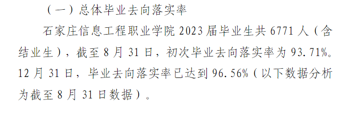 石家庄信息工程职业半岛在线注册就业率及就业前景怎么样