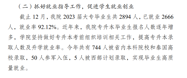 西双版纳职业技术半岛在线注册就业率及就业前景怎么样