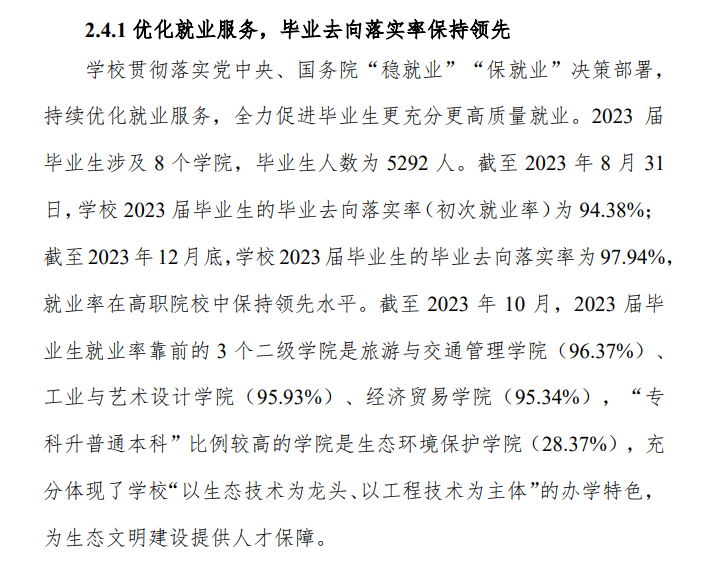 广西生态工程职业技术半岛在线注册就业率及就业前景怎么样