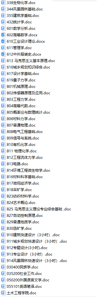 2025内蒙古工业大学考研参考书目