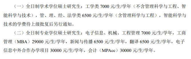 2025北京信息科技大学研究生学费多少钱一年-各专业收费标准