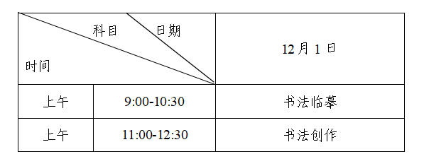 2025年湖南艺术统考时间