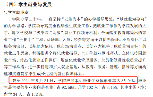 西安建筑科技大学华清学院就业率及就业前景怎么样