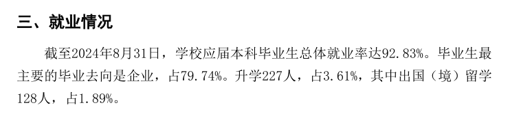 三亚学院就业率及就业前景怎么样
