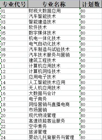 2025年明达职业技术学院提前招生计划
