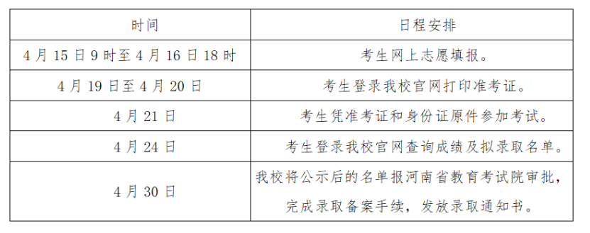 2025年新乡职业技术学院单招章程