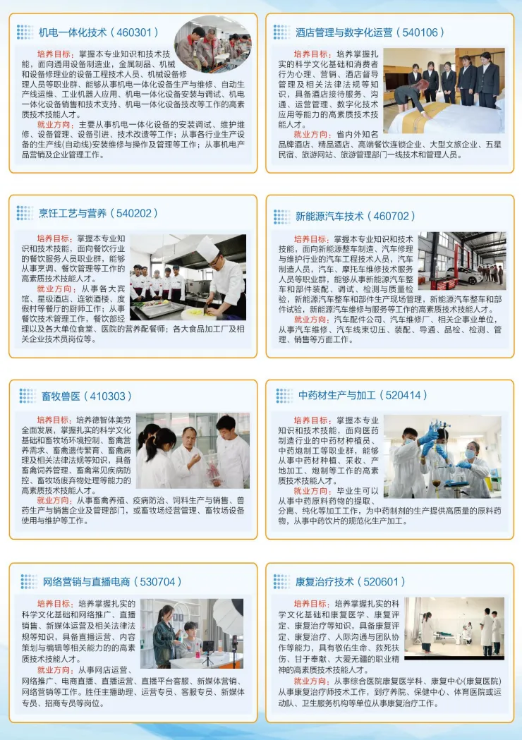 2025文山职业技术学院春季招生简章