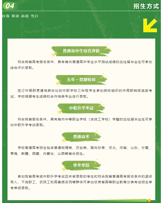 2025年甘肃畜牧工程职业技术学院综合评价招生简章