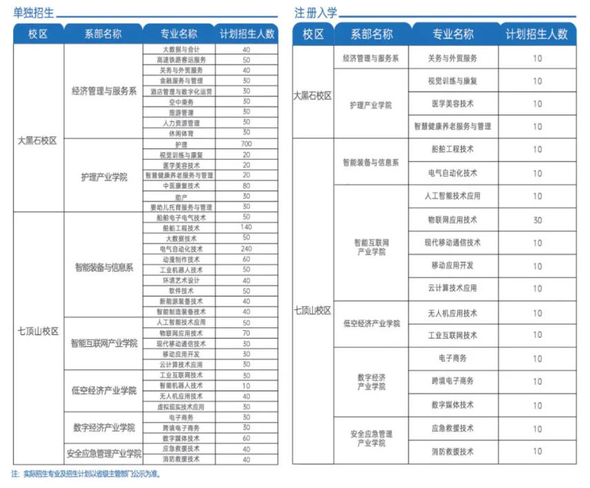 2025大连枫叶职业技术学院单招计划