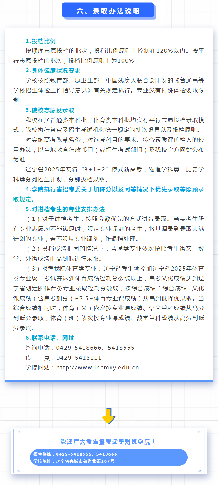 2025年遼寧財(cái)貿(mào)學(xué)院招生章程