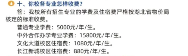 2025长江工程职业技术学院中外合作办学学费多少钱一年-各专业收费标准