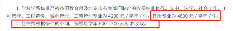 2025北京建筑大学艺术类学费多少钱一年-各专业收费标准