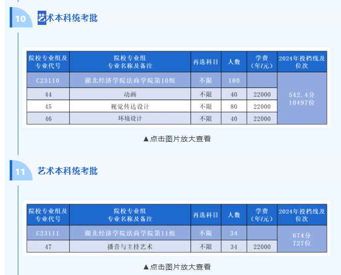 湖北經(jīng)濟(jì)學(xué)院法商學(xué)院藝術(shù)類專業(yè)有哪些？