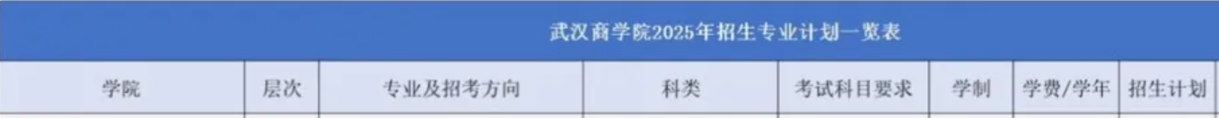 2025武漢商學(xué)院中外合作辦學(xué)學(xué)費(fèi)多少錢一年-各專業(yè)收費(fèi)標(biāo)準(zhǔn)