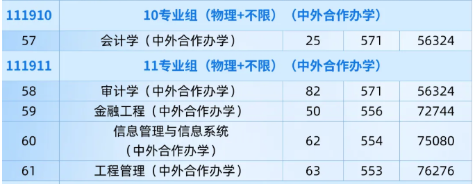 2025南京審計大學(xué)中外合作辦學(xué)招生計劃-各專業(yè)招生人數(shù)是多少