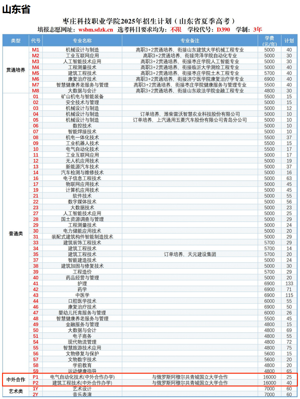 2025棗莊科技職業(yè)學(xué)院中外合作辦學(xué)學(xué)費多少錢一年-各專業(yè)收費標(biāo)準(zhǔn)