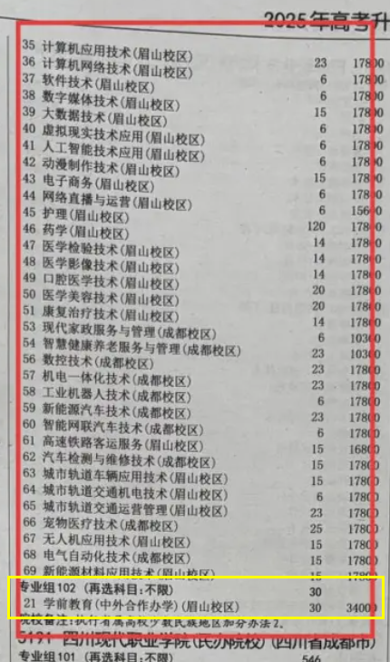 2025四川城市职业学院中外合作办学学费多少钱一年-各专业收费标准