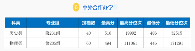 2026湖南第一师范学院中外合作办学分数线(含2024-2025历年) 2026湖南第一师范学院中外合作办学分数线(含2024-2025历年)